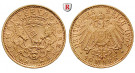 Deutsches Kaiserreich, Bremen, 10 Mark 1907, J, vz+, J. 204