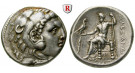 Makedonien, Königreich, Alexander III. der Grosse, Tetradrachme 300-290 v.Chr., ss-vz
