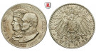 Deutsches Kaiserreich, Sachsen, Friedrich August III., 2 Mark 1909, Universität Leipzig, vz, J. 138