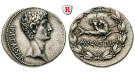 Römische Provinzialprägungen, Ionien, Ephesos, Augustus, Cistophor 27-26 v.Chr., ss-vz