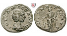 Römische Kaiserzeit, Julia Maesa, Großmutter des Elagabal, Denar 218-220, vz