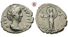 Römische Kaiserzeit, Faustina I., Frau des Antoninus Pius, Denar nach 141, ss