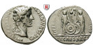 Römische Kaiserzeit, Augustus, Denar 2 v.-4 n.Chr., ss+