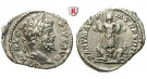 Römische Kaiserzeit, Septimius Severus, Denar 201, f.vz