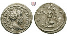 Römische Kaiserzeit, Septimius Severus, Denar 198, f.vz