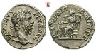 Römische Kaiserzeit, Septimius Severus, Denar 208, vz