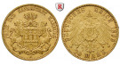 Deutsches Kaiserreich, Hamburg, 20 Mark 1899, J, f.vz, J. 212