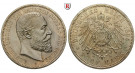 Deutsches Kaiserreich, Sachsen-Coburg-Gotha, Alfred, 5 Mark 1895, A, vz/vz-st, J. 146