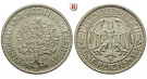 Weimarer Republik, 5 Reichsmark 1932, Eichbaum, D, vz+, J. 331