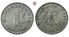 Alliierte Besatzung, Reichspfennig 1945, F, vz+, J. 373b