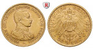 Deutsches Kaiserreich, Preussen, Wilhelm II., 20 Mark 1913, A, 7,17 g fein, vz, J. 253