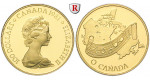 Kanada, Elizabeth II., 100 Dollars 1981, 15,55 g fein, PP