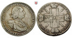 Russland, Peter I., Rubel 1724, ss