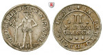 Braunschweig, Braunschweig-Calenberg-Hannover, Georg I. Ludwig, 2 Mariengroschen 1698, ss