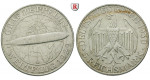Weimarer Republik, 5 Reichsmark 1930, Zeppelin, D, ss-vz, J. 343