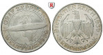 Weimarer Republik, 3 Reichsmark 1930, Zeppelin, A, vz, J. 342