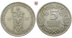 Weimarer Republik, 5 Reichsmark 1925, Rheinlande, A, ss-vz, J. 322
