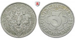 Weimarer Republik, 3 Reichsmark 1927, Nordhausen, A, vz+/f.vz, J. 327
