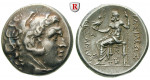 Makedonien, Königreich, Alexander III. der Grosse, Tetradrachme 230-220 v. Chr., ss+/f.vz