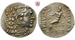 Makedonien, Königreich, Alexander III. der Grosse, Tetradrachme 125-70 v. Chr., ss-vz