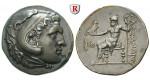 Makedonien, Königreich, Alexander III. der Grosse, Tetradrachme 193-192 v.Chr., f.vz