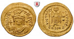 Byzanz, Mauricius Tiberius, Solidus zu 23 Siliquen 583-602, vz