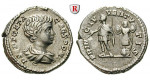 Römische Kaiserzeit, Geta, Caesar, Denar 199-202, ss-vz