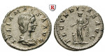 Römische Kaiserzeit, Julia Maesa, Großmutter des Elagabal, Denar 218-220, f.vz