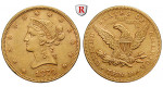 USA, 10 Dollars 1879, 15,05 g fein, ss+