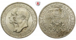 Deutsches Kaiserreich, Preussen, Wilhelm II., 3 Mark 1911, Universität Breslau, A, vz/vz-st, J. 108