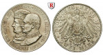 Deutsches Kaiserreich, Sachsen, Friedrich August III., 2 Mark 1909, Universität Leipzig, vz, J. 138