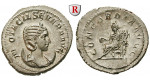 Römische Kaiserzeit, Otacilia Severa, Frau Philippus I., Antoninian 247, vz-st/vz