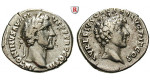 Römische Kaiserzeit, Antoninus Pius, Denar 140, ss+