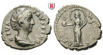 Römische Kaiserzeit, Faustina I., Frau des Antoninus Pius, Denar nach 141, ss