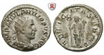 Römische Kaiserzeit, Philippus I., Antoninian 244-247, vz-st