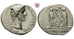 Römische Kaiserzeit, Augustus, Denar 2 v.-4 n.Chr., ss+