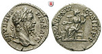 Römische Kaiserzeit, Septimius Severus, Denar 208, vz