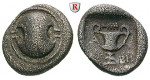 Böotien, Theben, Hemidrachme 425-375 v.Chr., ss