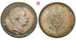 Deutsches Kaiserreich, Preussen, Wilhelm II., 5 Mark 1888, A, f.vz/vz+, J. 101