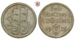 Nebengebiete, Danzig, 1/2 Gulden 1923, Kogge, ss+, J. D6