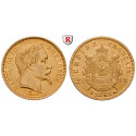 France, Napoleon III, 20 Francs 1861-1870, 5.81 g fine, vf-xf