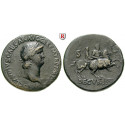 Roman Imperial Coins, Nero, Sestertius 62-68, good vf / vf