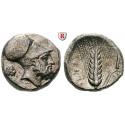 Italy-Lucania, Metapontum, Stater 340-330 BC, good vf