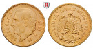 Mexiko, Vereinigte Staaten, 5 Pesos 1955, 3,75 g fein, bfr.