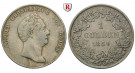 Baden, Grossherzogtum Baden, Karl Leopold Friedrich, Gulden 1839, ss