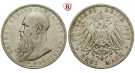 Deutsches Kaiserreich, Sachsen-Meiningen, Georg II., 3 Mark 1908, D, ss+, J. 152