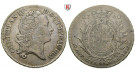 Pfalz, Pfalz-Birkenfeld-Zweibrücken, Christian IV., Konventionstaler 1760, ss+/ss