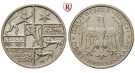 Weimarer Republik, 3 Reichsmark 1927, Uni Marburg, A, vz+, J. 330