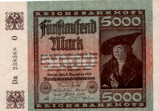 1922 - 12 - Dezember - Die sparsame Reichsbank
