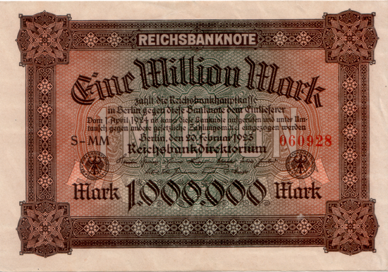 1923 - 02 - Februar - Die erste Million
